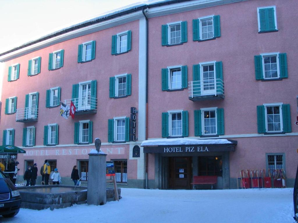 Hotel Piz Ela Bergun Davos Extérieur photo