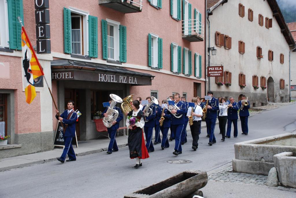 Hotel Piz Ela Bergun Davos Extérieur photo