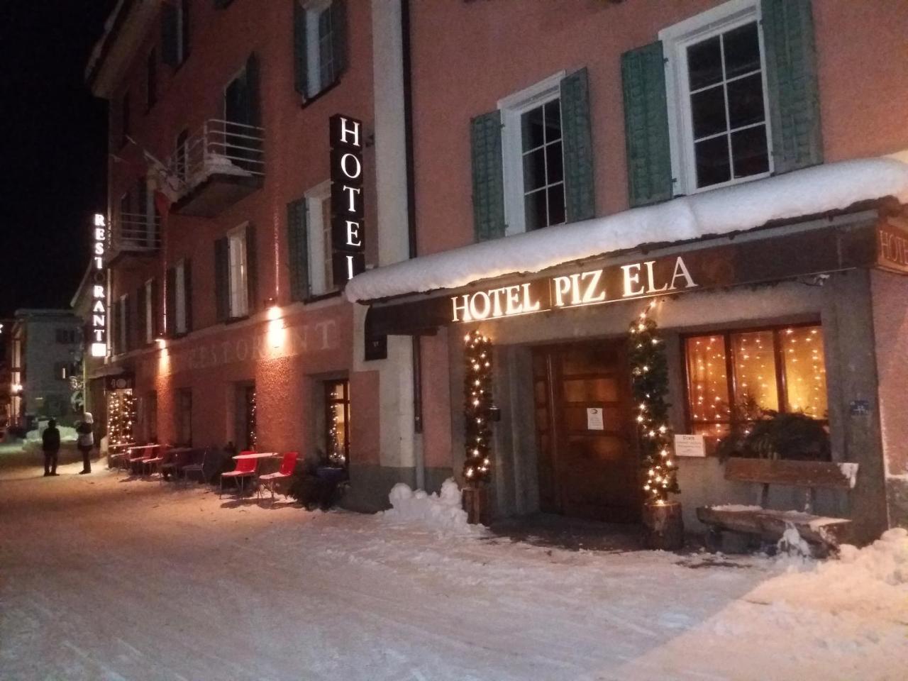 Hotel Piz Ela Bergun Davos Extérieur photo