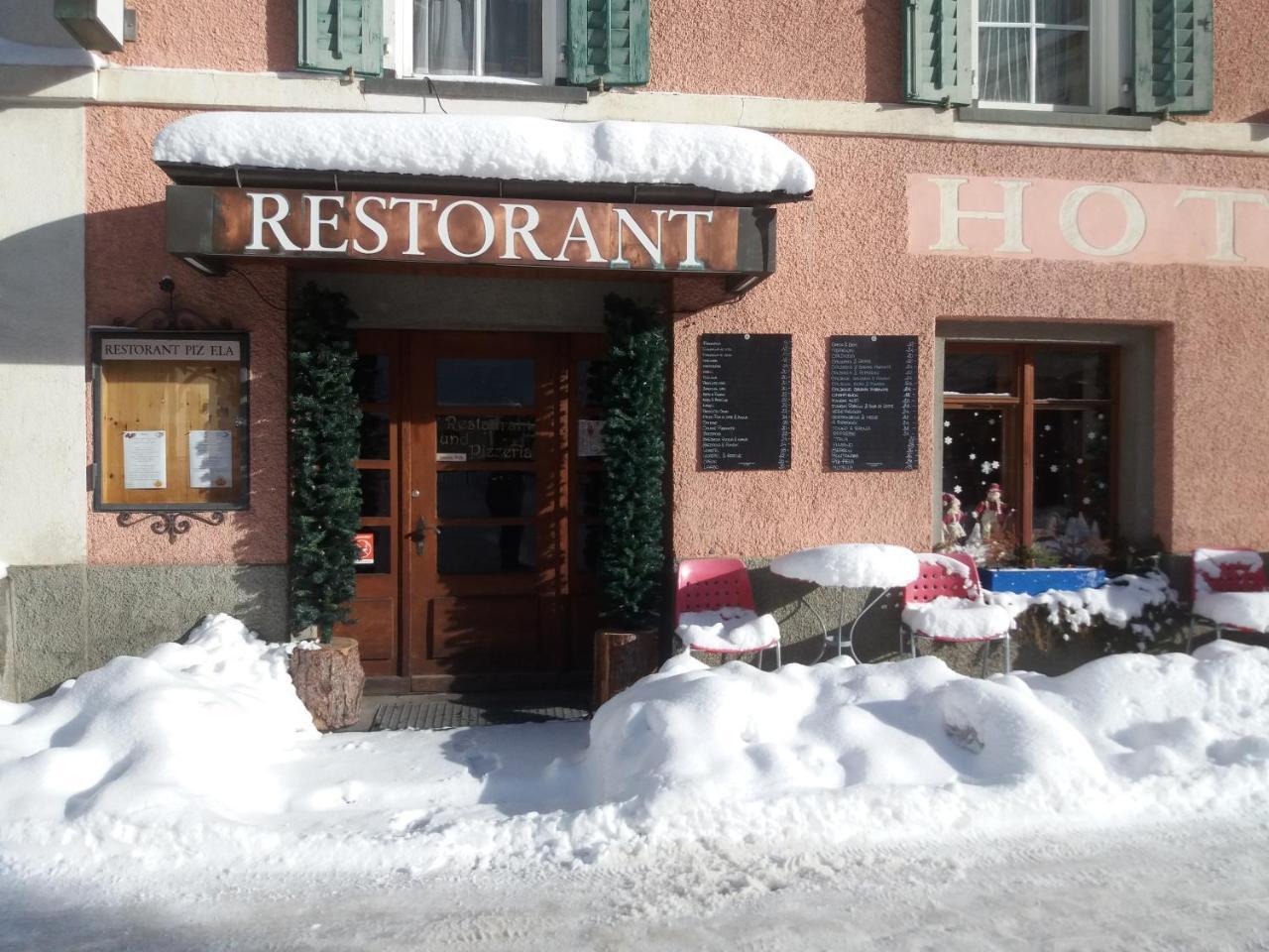Hotel Piz Ela Bergun Davos Extérieur photo